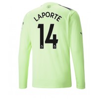 Fotbalové Dres Manchester City Aymeric Laporte #14 Alternativní 2022-23 Dlouhý Rukáv